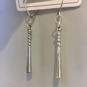 Baseball Bat Earrings